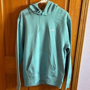 Blue Nike hoodie